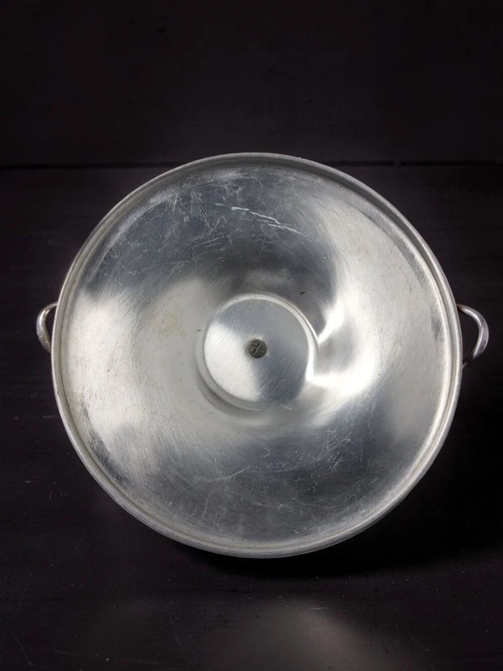 Vintage Heavy Aluminum Large Insulated Ice Bucket